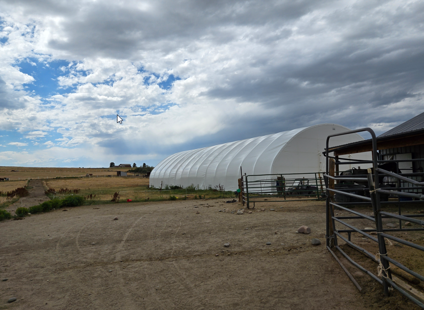July 2025 view of the arena