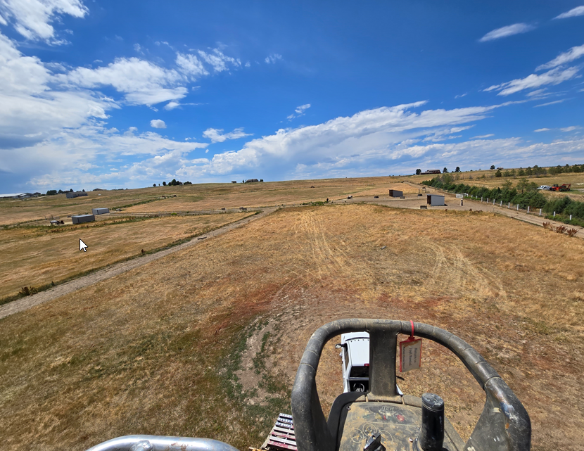 The West view from the lift