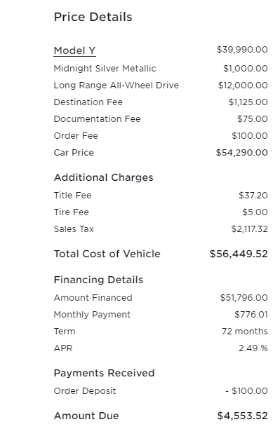 Final payment terms