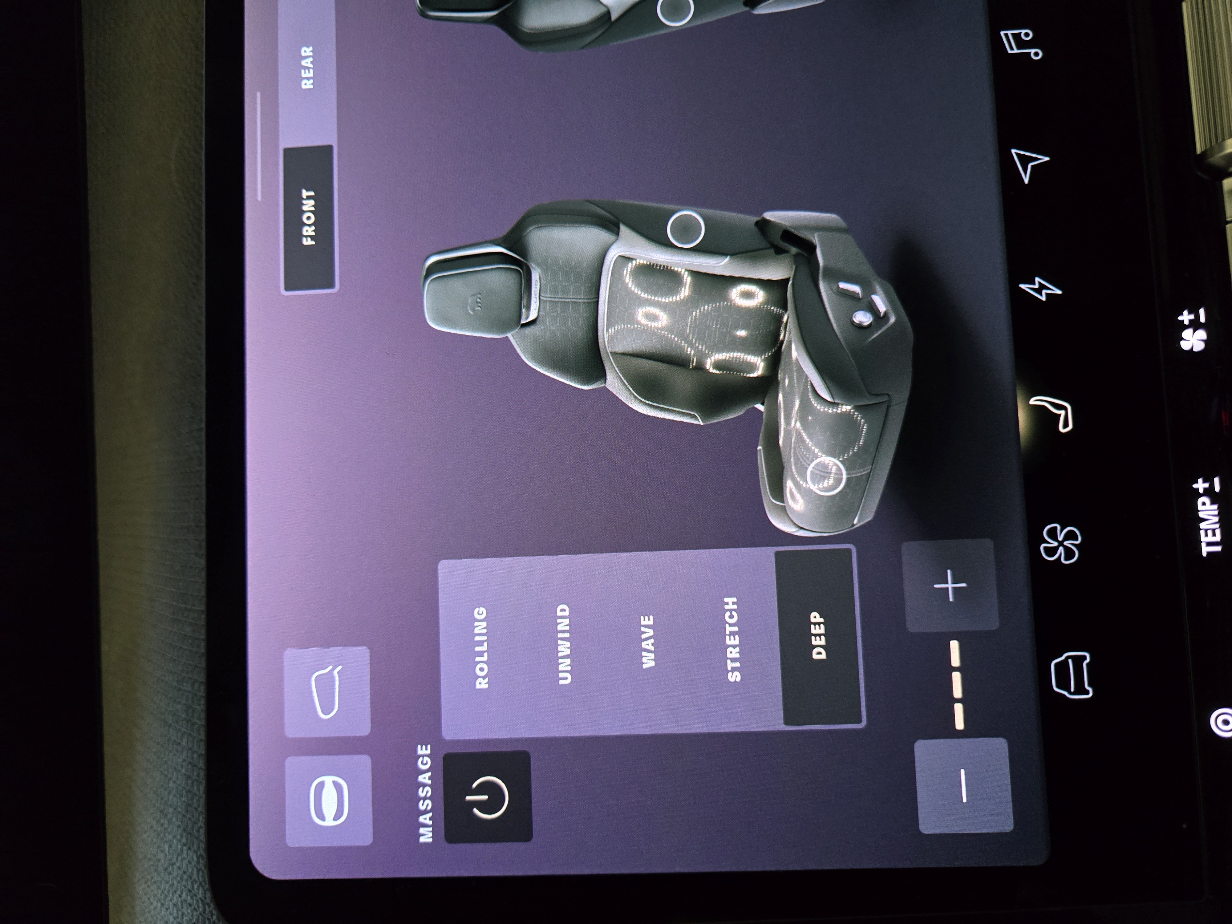 seat controls